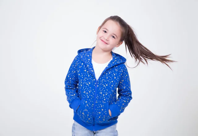 Schnittmuster Sweatjacke für Kinder mit Nähanleitung Schnittmuster Sweatjacke für Kinder mit Nähanleitung