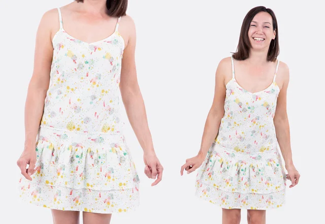 Sommerkleid Anleitung Musslin