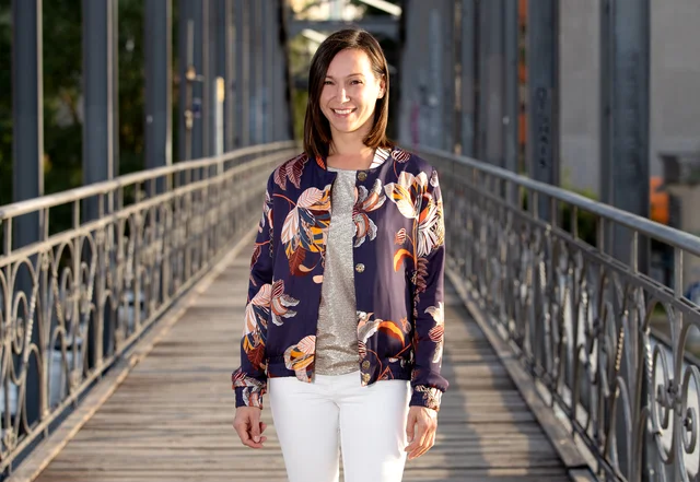 Blouson elegant selber nähen Schnittmuster