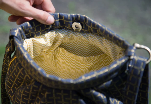 Schnittmuster Mini-Hobobag selber nähen Innentasche