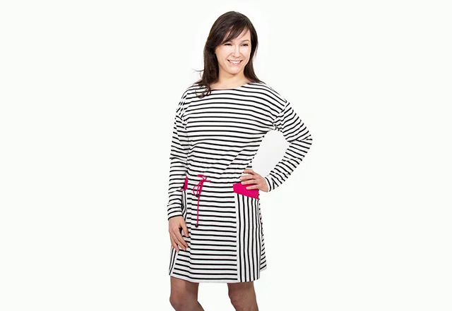 Schnittmuster Sweatkleid Nähvideo selber machen