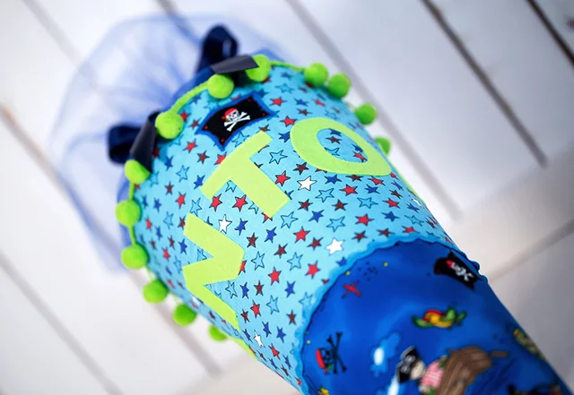 Schultüte selber nähen Schnittmuster Nähvideo