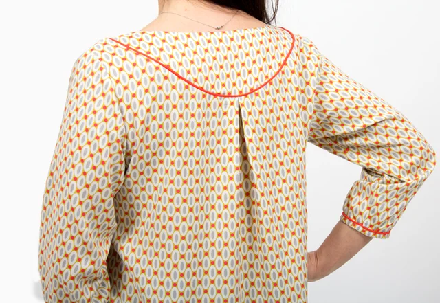 Tunika Schnittmuster Nähanleitung Kellerfalte Nähvideo