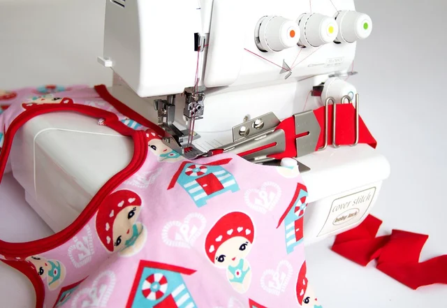 Nähen lernen – Nähmaschinenfüßchen – Bandeinfasser