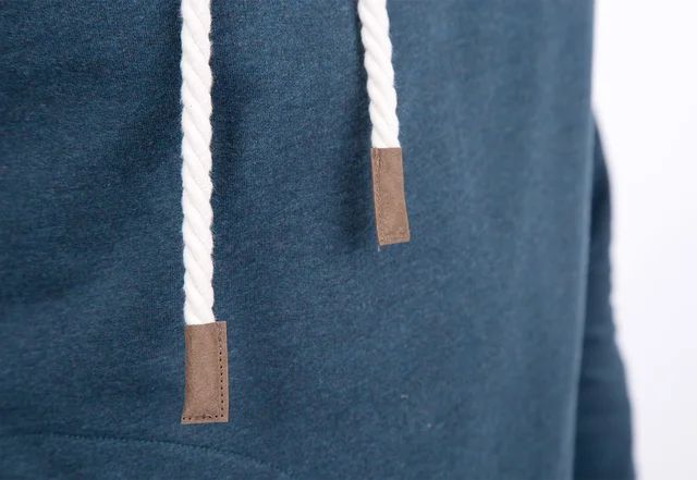 Hoodie Wickelkapuze Anleitung Kordelenden