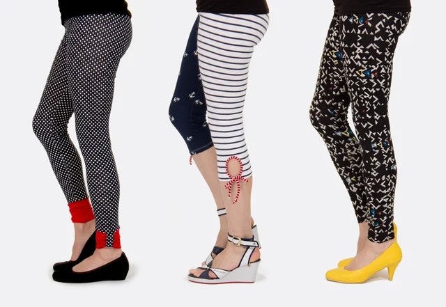 Schnittmuster Damenleggings nähen lernen mit Nähvideo