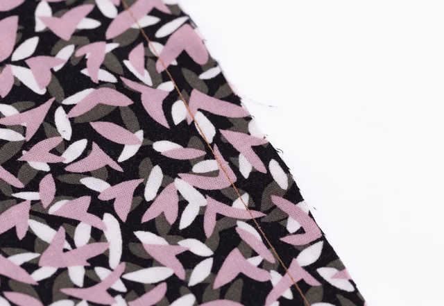 Französische Naht Step 1