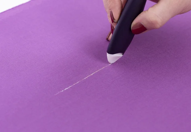 Markierung mit dem Kreiderad