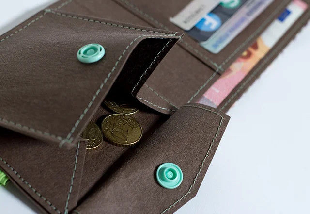 Schnittmuster Geldbeutel Münzfach