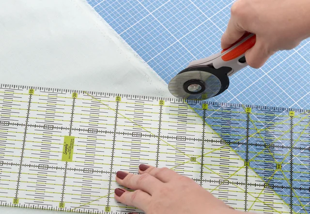 Schneiden auf der Schneidematte