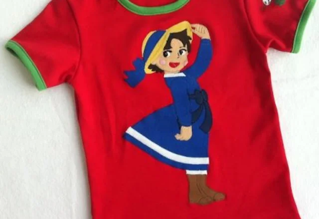 Motiv Heidi auf Shirt