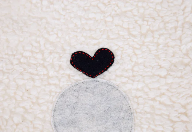 Wärmflaschenbezug Schnittmuster Details aufnähen