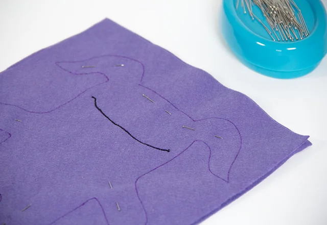 DIY felt monster sewing tutorial free
