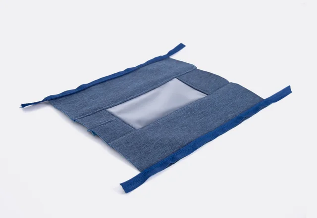 Bauchtasche Handy Reißverschluss annähen