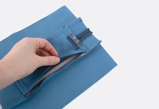 Bauchtasche Handy Seitennaht nähen