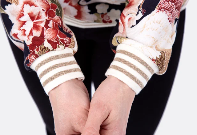 Damenshirt Bündchen annähen Anleitung