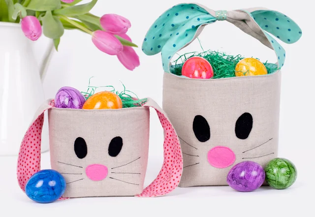 Osterhasenutensilo nähen Freebie