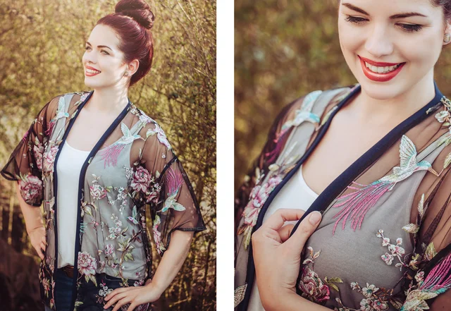 Kimono Kylie Schnittmuster Nähinspiration