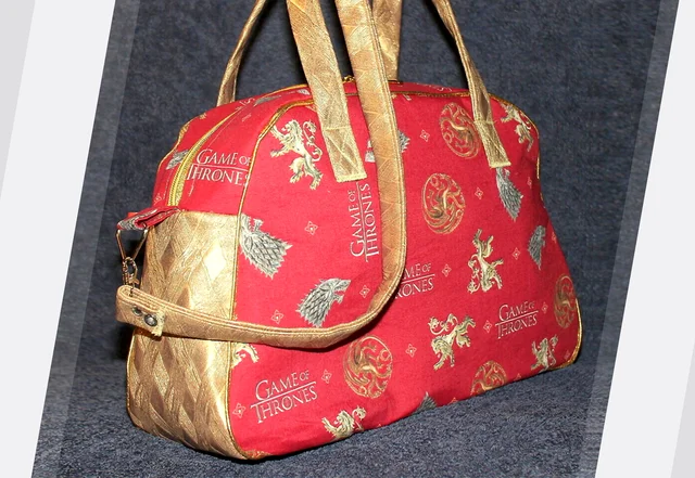 Schnittmuster Retrobag Inspiration Game of Thrones Tasche