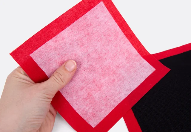 Bügeleinlage aufbügeln hell oder dunkel - die passende Einlage finden