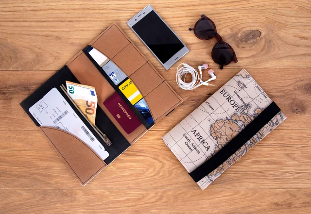 Reiseetui mit Stoffhülle nähen Nähanleitung