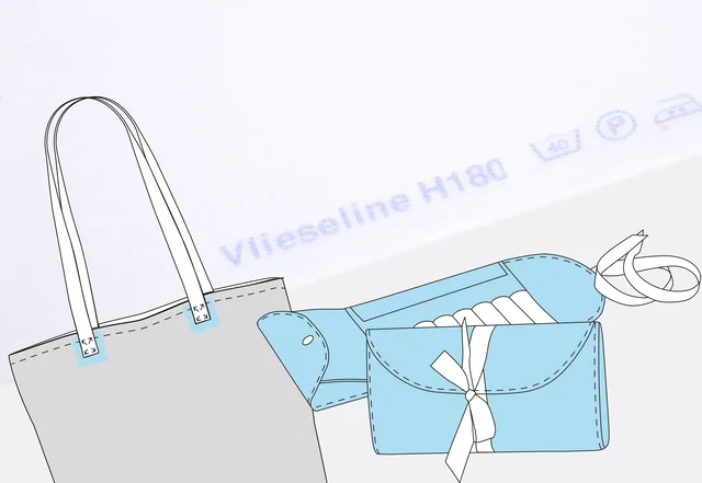 Vlieseline H180 Bügeleinlage Anwendungsbeispiele