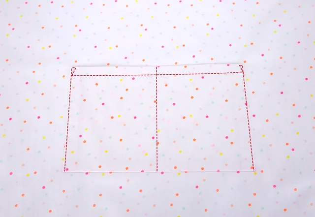 Tasche aufnähen Innenfach Bambusgrifftasche