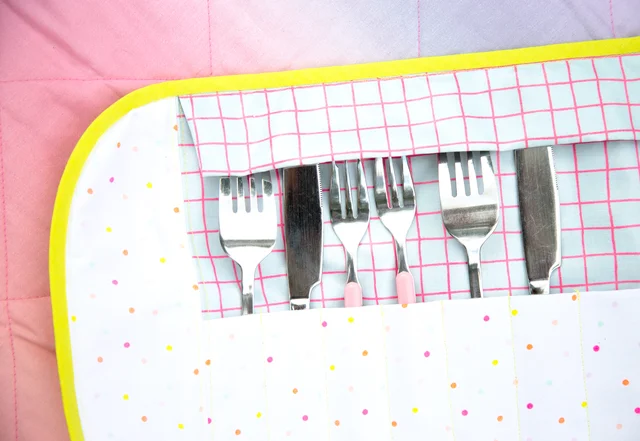 Daisy Bestecktasche nähen