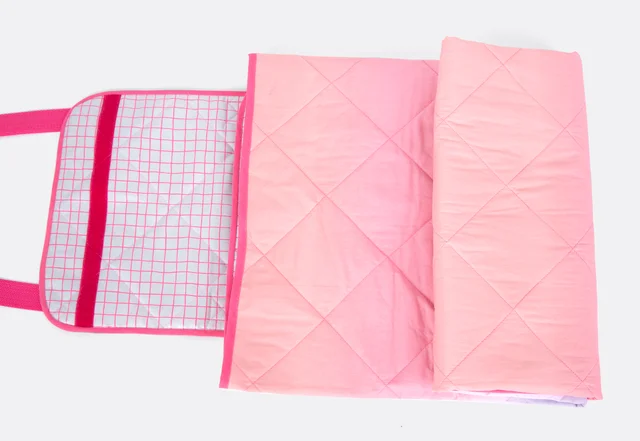 Picknickdecke selber nähen und rollen 