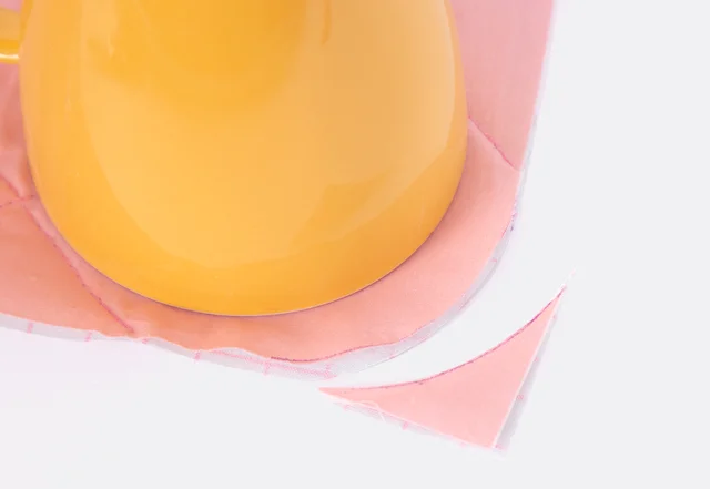 Kostenlose Vorlage Picknickdecke Ecken abrunden