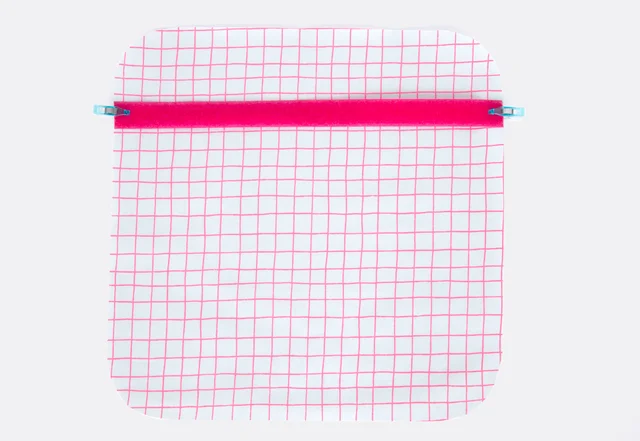 Klett aufnähen Picknickdecke Deckel Freebie