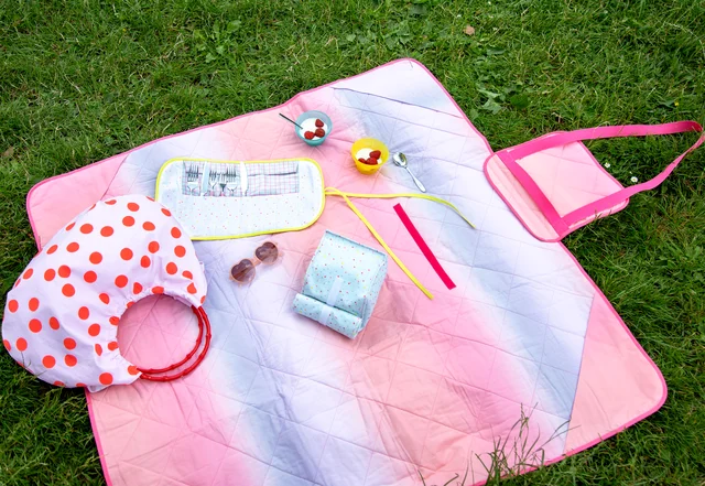 Picknickdecke ganz einfach selber nähen 