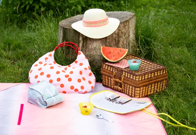 Nähen fürs Picknick, Camping oder Festivals Nähen fürs Picknick, Camping oder Festivals