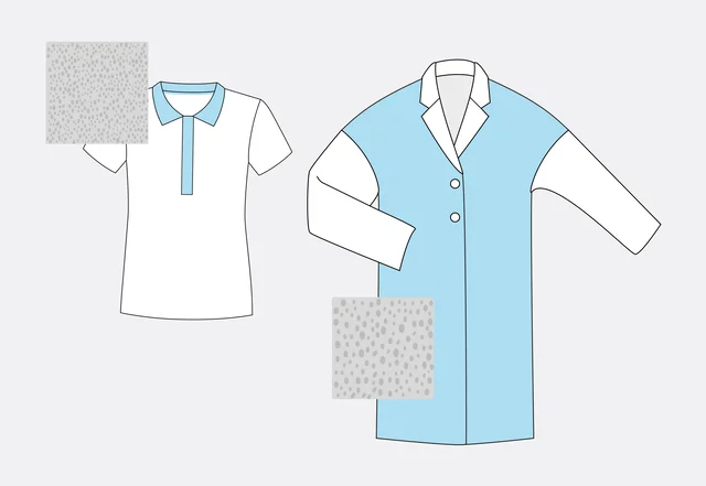 Bügeleinlage passend zum Kleidungsstück finden