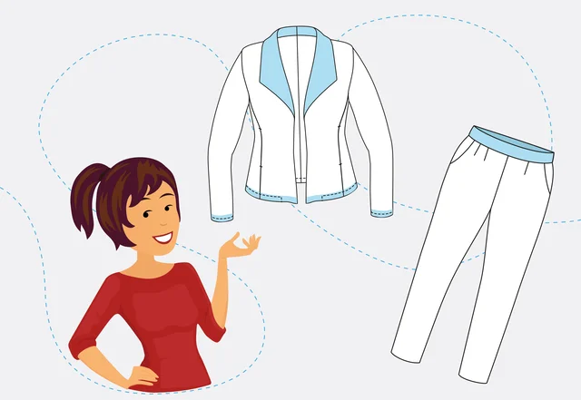 Bügeleinlage Anwendungen Vlieseline aufbügeln