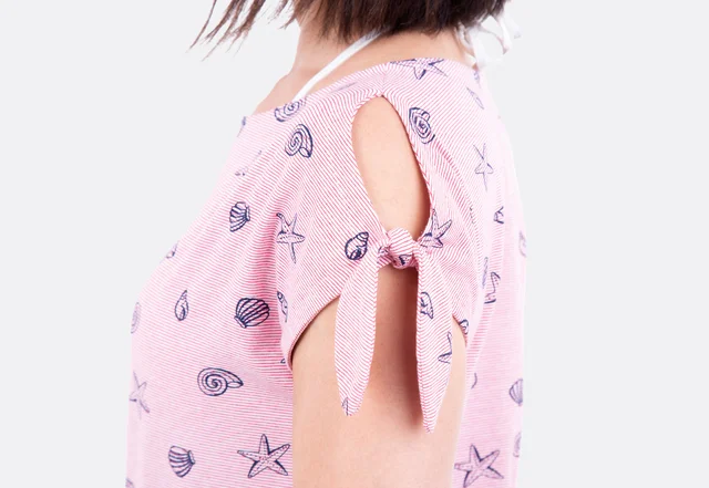 Gratis Schnittmuster Knoten Ärmel