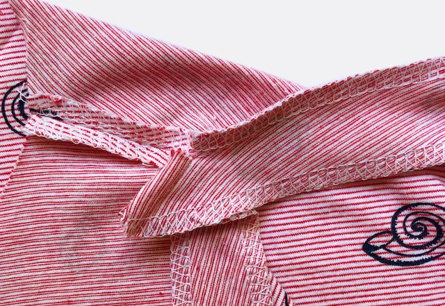 Nähanleitung Knotenärmel Beleg einschneiden Nähanleitung Knotenärmel Beleg einschneiden