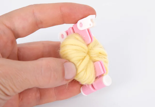 Pompoms selber machen Nähidee