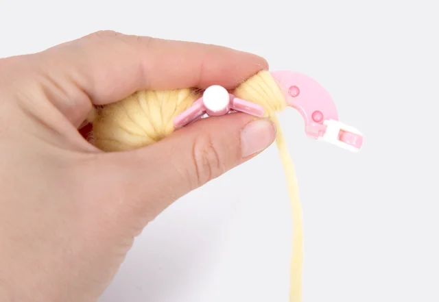 Pompoms selber machen Nähidee