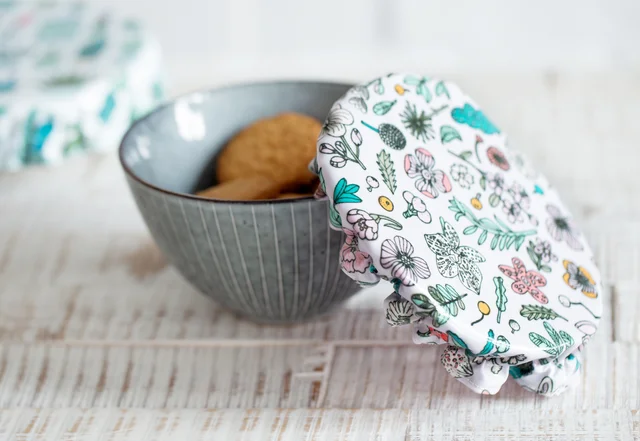 Anleitung DIY Abdeckung Haube Schüssel DIY nachhaltig