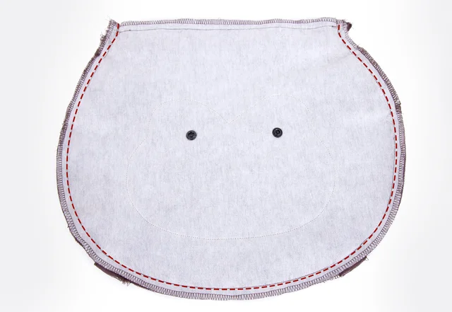 Kinderrucksack Turnbeutel zusammen nähen