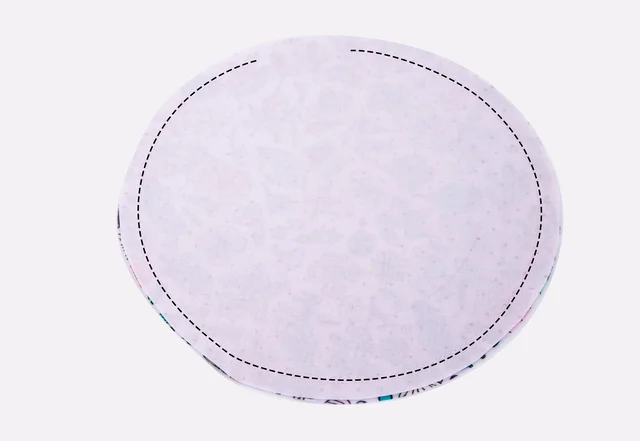 Schüsselabdeckung nähen Öffnung