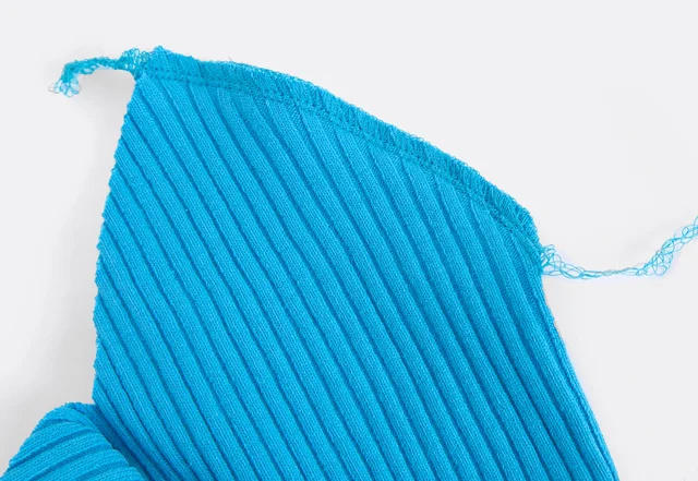 Hipster Beanie selber nähen Overlocknaht