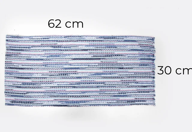 Rollkragen Stoffstück - Poncho selber nähen