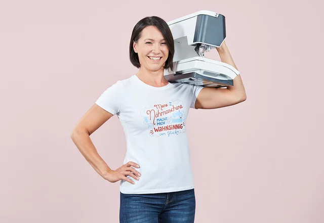 Ina pattydoo Nähmaschine tragen nähen 