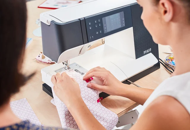 Nähmaschine 4 You Pfaff Quilt Expression pattydoo Nähkurs