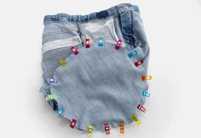 Upcycling Utensilo - Boden einnähen