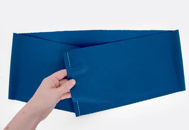 Anleitung Kissen nähen Seitenteil