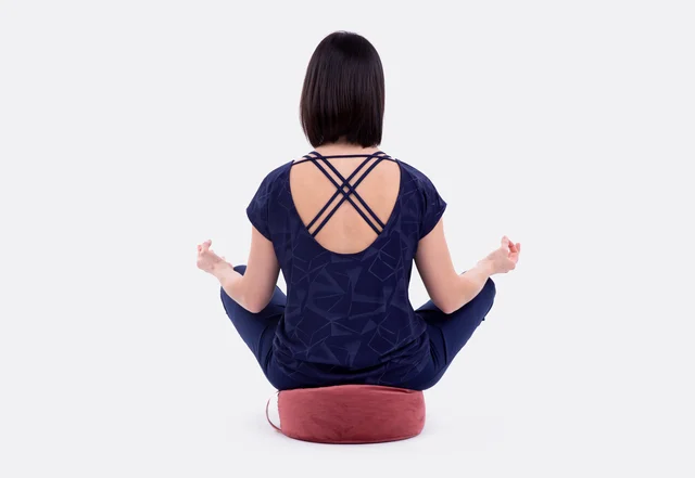 Schnittmuster Sportset Yoga Shirt Rückenausschnitt selbernähen