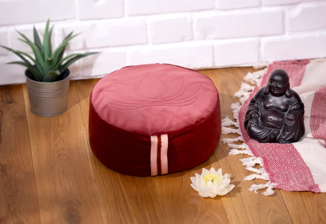 Sitzkissen zur Meditation selbermachen - Anleitung mit kostenloser Vorlage